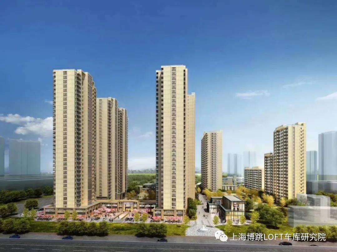 渝北采用了LOFT车库武汉当代集团春风十里项目现已结构封顶！